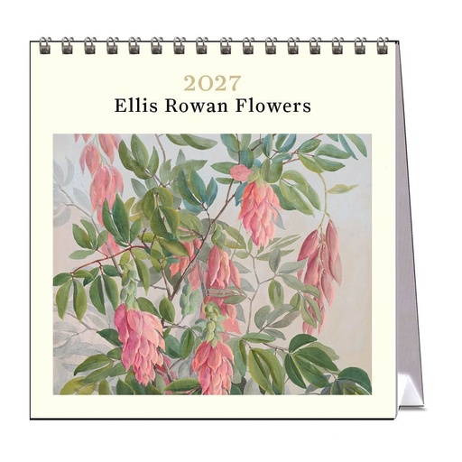 [B-VE-D27-NL3-D] Vevoke Desk Calendar-Ellis Rowan Flowers