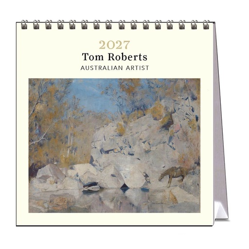 [B-VE-D27-TR-D] Vevoke Desk Calendar-Tom Roberts-Australian Artist