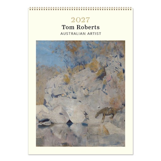 [B-VE-D27-TR-M] Vevoke Medium Calendar-Tom Roberts-Australian Artist