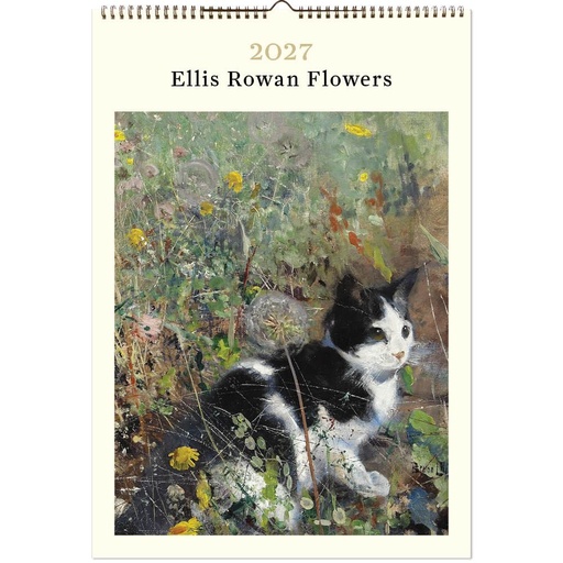 [C-VE-D27-AC-P] Vevoke Poster Calendar-Artful Cat