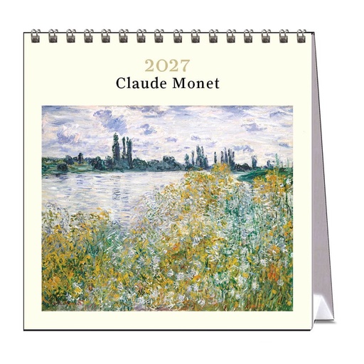 [C-VE-D27-CM1-D] Vevoke Desk Calendar-Monet