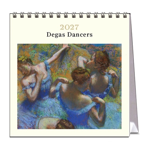 [C-VE-D27-DD-D] Vevoke Desk Calendar-Degas Dancers