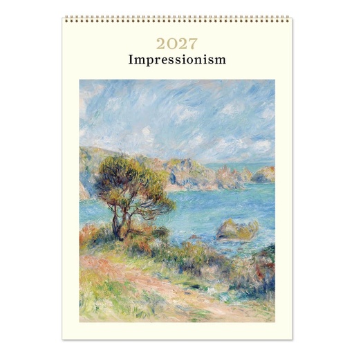 [C-VE-D27-IM-M] Vevoke Medium Calendar-Impressionism