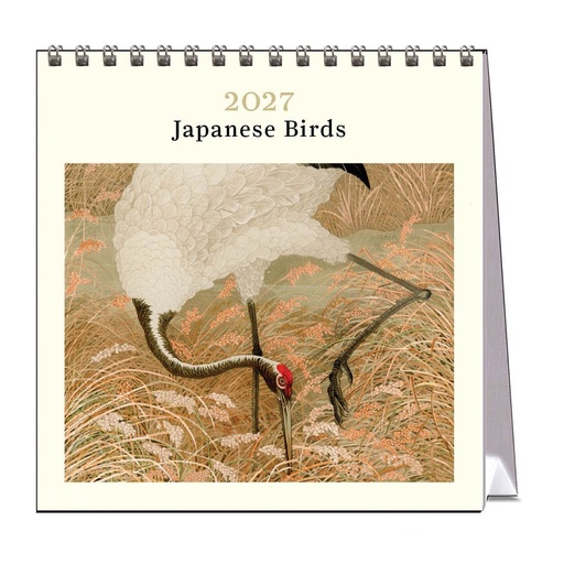 [C-VE-D27-JB-D] Vevoke Desk Calendar-Japanese Birds