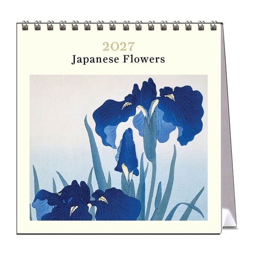 [C-VE-D27-JF-D] Vevoke Desk Calendar-Japanese Flowers