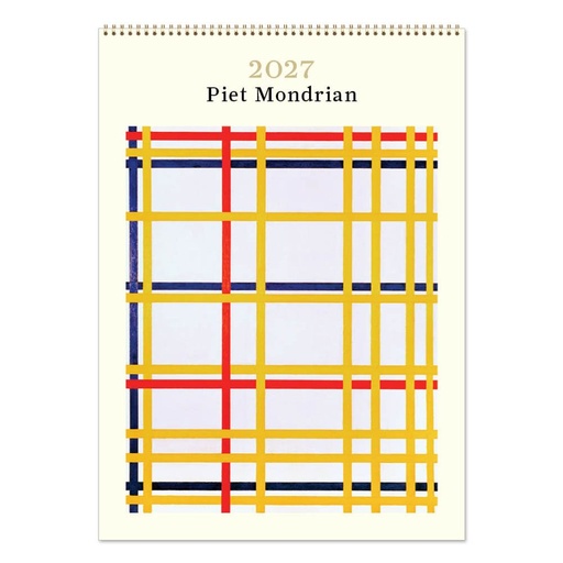 [C-VE-D27-MO-M] Vevoke Medium Calendar-Mondrian