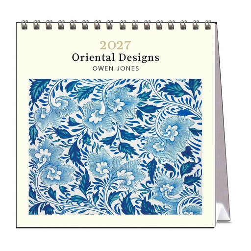[C-VE-D27-OP-D] Vevoke Desk Calendar-Oriental Designs-Owen Jones