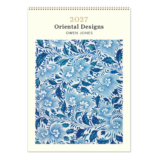 [C-VE-D27-OP-M] Vevoke Medium Calendar-Oriental Designs-Owen Jones