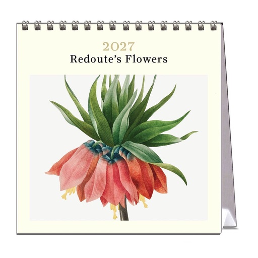 [C-VE-D27-RF-D] Vevoke Desk Calendar-Redoute's Flowers