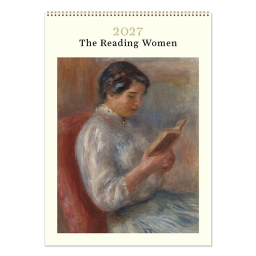 [C-VE-D27-RW-M] Vevoke Medium Calendar-The Reading Woman