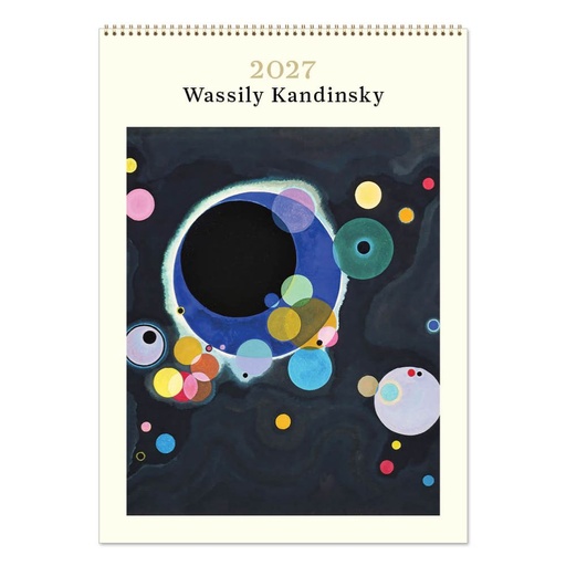 [C-VE-D27-WK-M] Vevoke Medium Calendar-Kandinsky