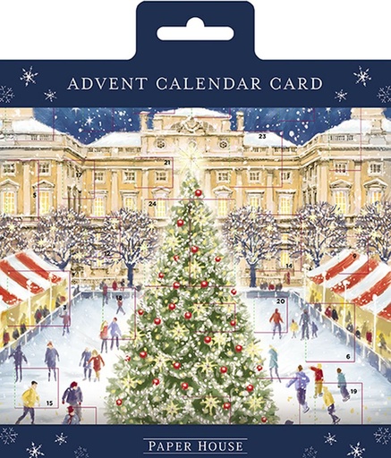 [AL-XCAL-3-AC0024] Advent Cal Poster-Skating Around the Tree