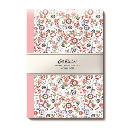 [CK-SN-4-A5-S-0031-GB] A5 Notebook Set-Ditsy Meadow