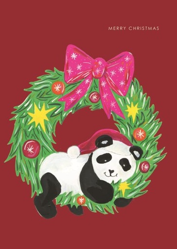 [HC-XC-475] Card-Panda Xmas