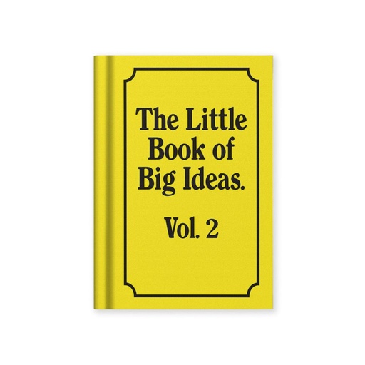 [OD-STN-OD-6-A7-13269] Hard Cover Tiny Notebook-The Little Book of Ideas