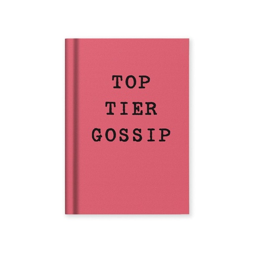 [OD-STN-OD-6-A7-14317] Hard Cover Tiny Notebook-Top Tier Gossip