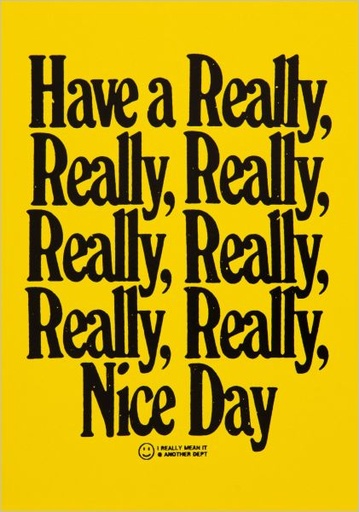 [AV-C-QP753] Card-Really Really Nice Day