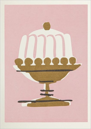 [AV-MC-AP393] Mini Card-Jelly Cake