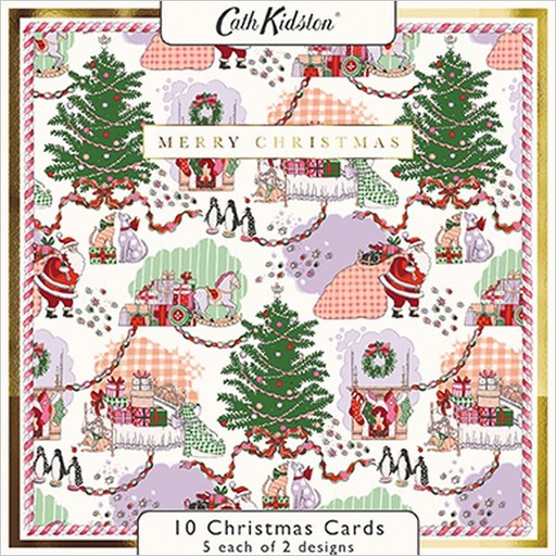 [CK-XCP-WALP0015] Cath Kidston Card Wallet of 10 (2 designs)-Gifts