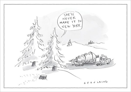 [NY-XC-A130] Card-NYC Tree