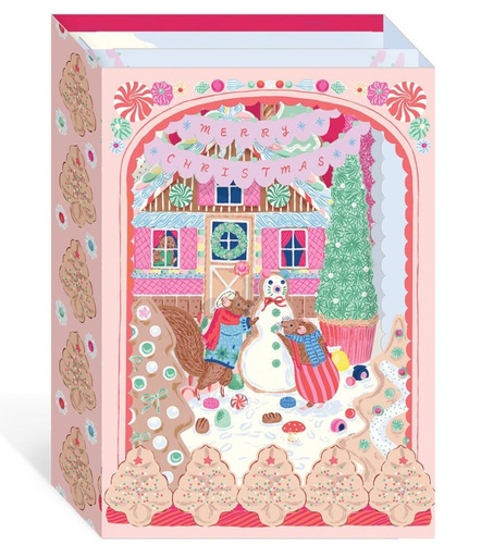 [OD-XCPO-ET13078] 3D Pop-Up Card-Gingerbread House