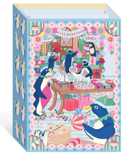 [OD-XCPO-ET13079] 3D Pop-Up Card-Santa's Workshop