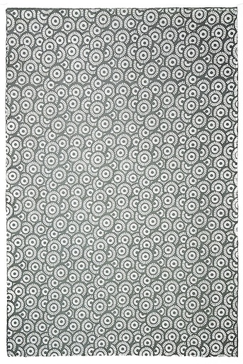 [GI-GHS-009] Wrap-Geo Circles White on Grey