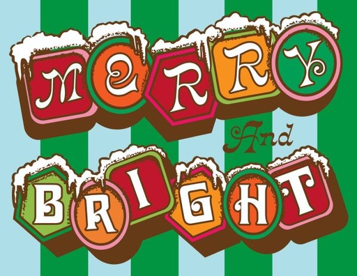 [RC-XC-KSM3713] Card-Merry Stripes
