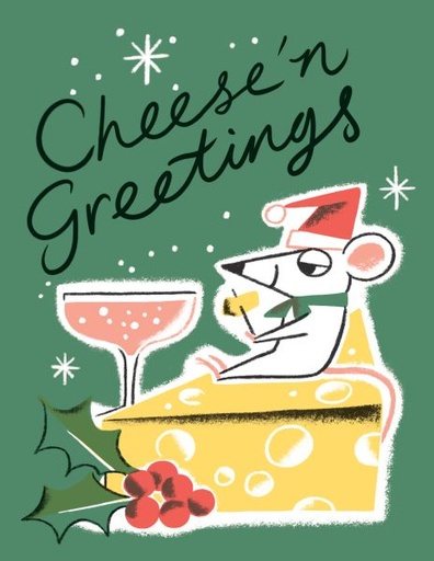 [RC-XC-NIC3694] Card-Cheese'n Greetings