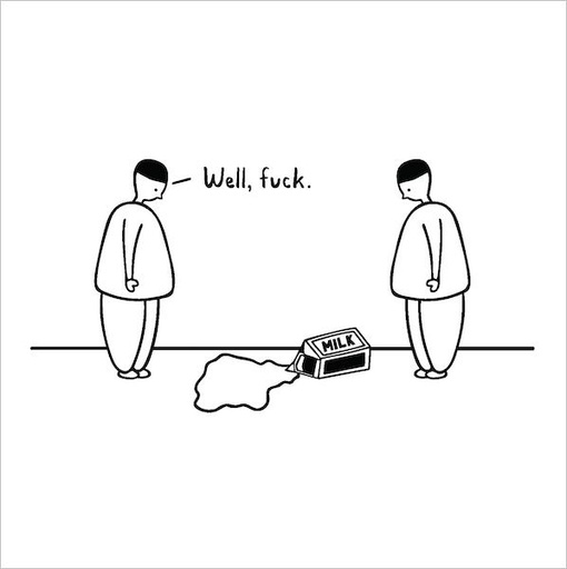 [KW-C-SSY117] Card-Spilled Milk