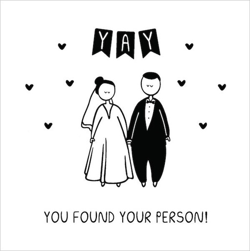 [KW-C-SWD134] Card-Found Your Person