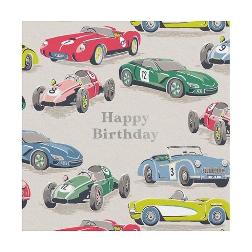 [CK-MC-14274] Mini Foil Card-Cars Birthday