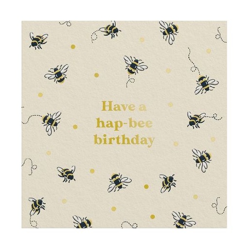 [CK-MC-14288] Cath Kidston Mini Card-Bees Birthday