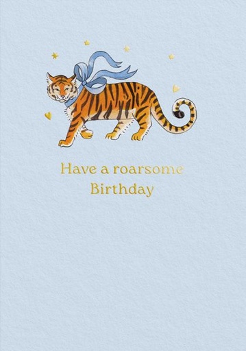 [CK-C-14406] Foil Card-Roarsome Birthday