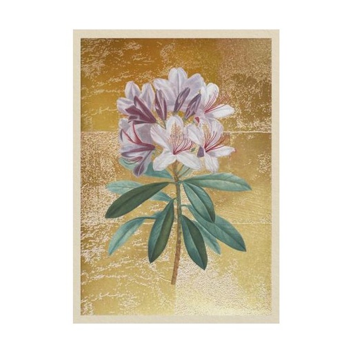 [OD-MC-OD14373] Mini Foil Card-Rhodedendron