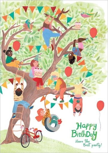 [RD-C-BD122] Card-Best Party Birthday