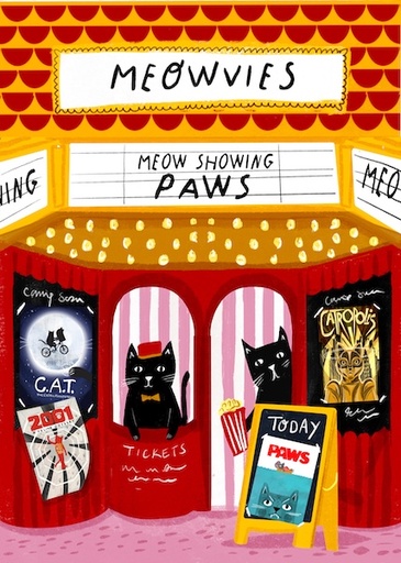 [NG-CC-011] Card-Meowvies