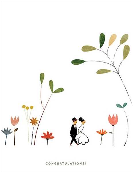 [RC-C-BLA1492] Card-Perfect Wedding