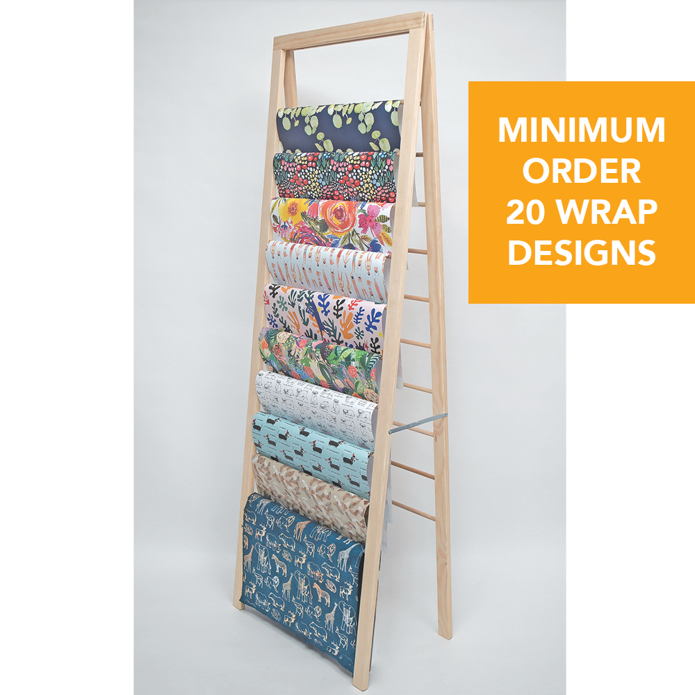 [VE-DISPSTAND-WRAP] Wrap Stand - Timber