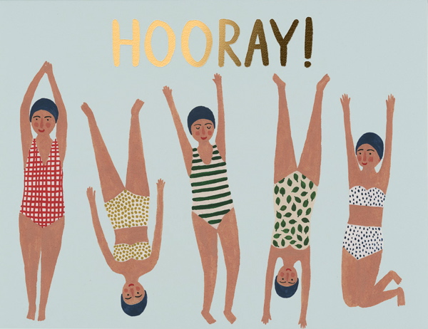 [RC-C-PUG1735F] Foil Card-Swimmers