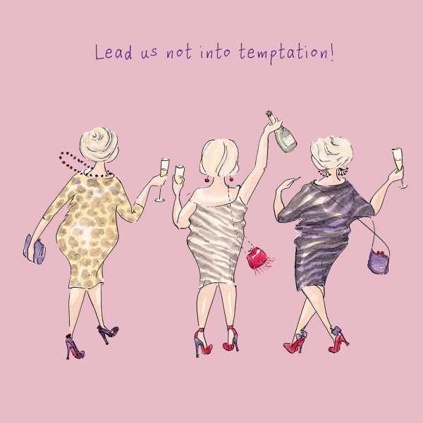 [AM-ATF1210] Card-Lead Us Not Into Temptation