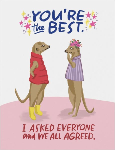 [EM-C-02414] Card-You're The Best