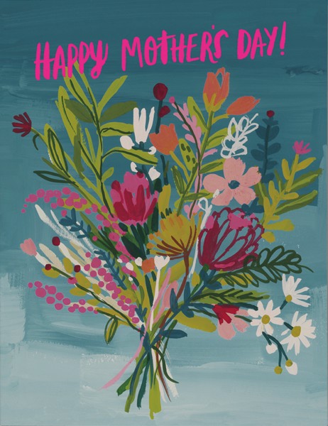 [RC-CMD-GAV1794] Mothers Day Card-Neon Pink Mother