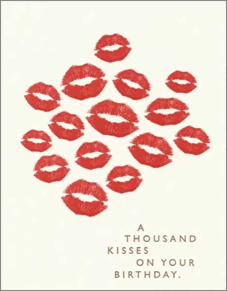 [AV-C-QP280] Card-A Thousand Kisses