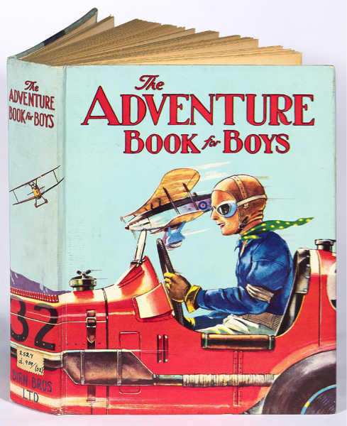 [BL-C-CN865] Laser Cut Card-The Adventure Book For Boys