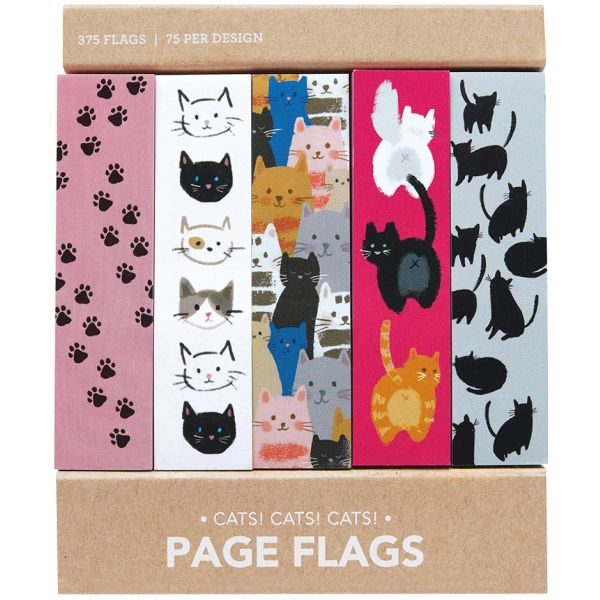 [GO-SS-PFJ843] Page Flags-Cats! Cats! Cats!