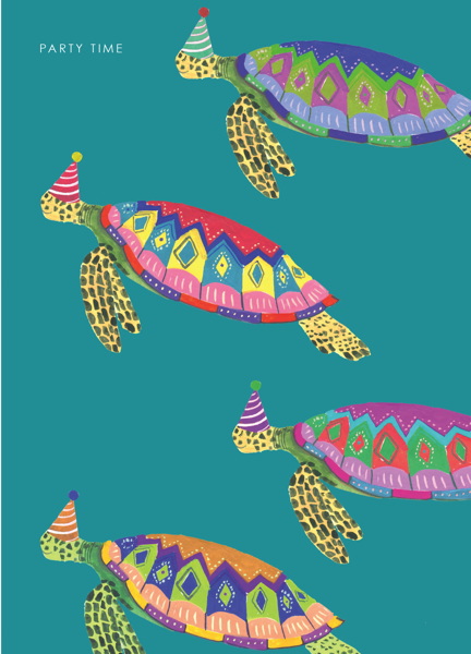 [HC-C-168] Card-Sea Turtles