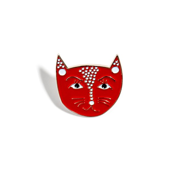 [NG-LP-YK002] Enamel Pin-Yayoi Catsama