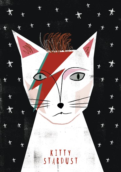 [NG-CC-DB014] Card-Kitty Stardust