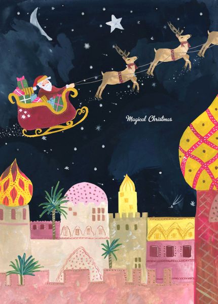 [HC-XC-195] Card-Xmas Town